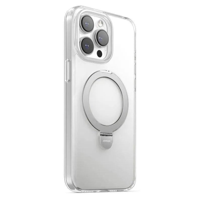 Joyroom Magnetic Case With Ring Holder For iP15 Pro Max-6.7 inch (JR-BP004)
