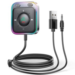 Joyroom 2-in-1 Wireless Transmitter/Receiver Black JR-CB3