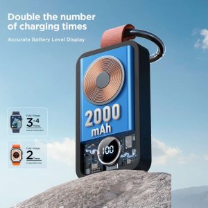 Joyroom JR-WQW01 Portable Watch Wireless Charger (2000mAh)