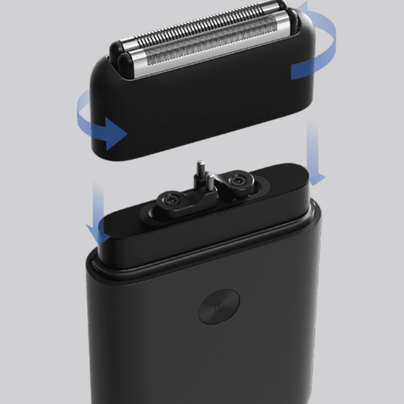 Xiaomi Portable Dual Blade Electric Shaver Replacement Head - Image 2