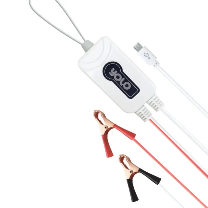 Yolo Clip Charger (DC) White – Y-624
