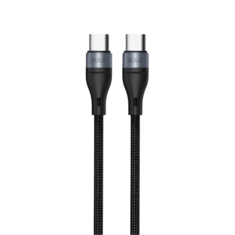 Yolo Flex Type-C to Type-C Cable Black –Y-074