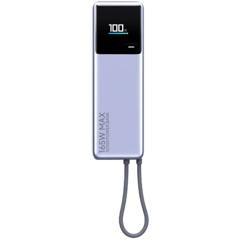 Xiaomi 165W Power Bank 10000 Gray (Integrated Cable) - Image 2