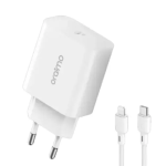 Oraimo PowerCube 20W Fast Charger With Type-C To Lightning Cable White (OCW-E106S+CL55)