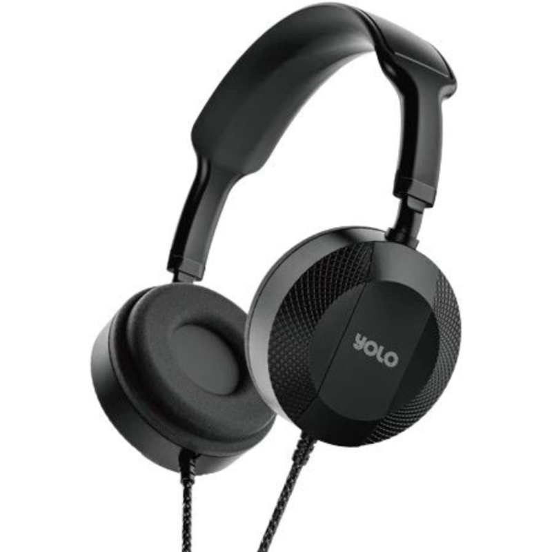 Yolo Sonix 3.5mm Aux Wired Headphone Black – Y551 - Image 2